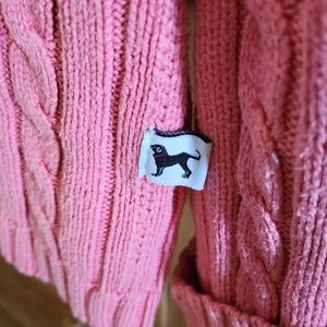 Vintage Black Dog Martha's Vineyard cable knit sweater